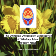 March UU News Cover Daffodils