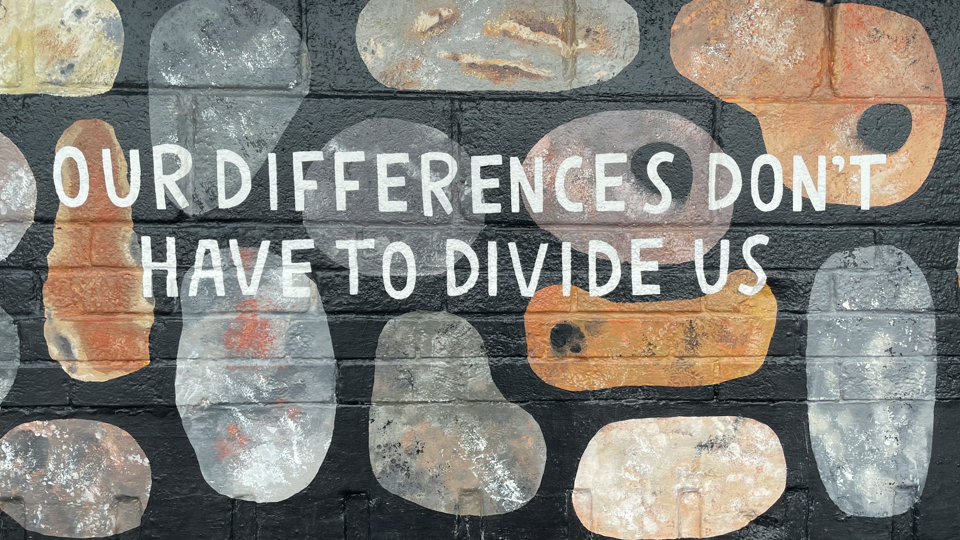 Poster - Our differences don't have to divide us