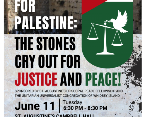 Palestine Community Discussion Flyer